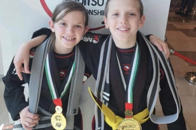 The amazing Sanderson kids win jui jisu world titles